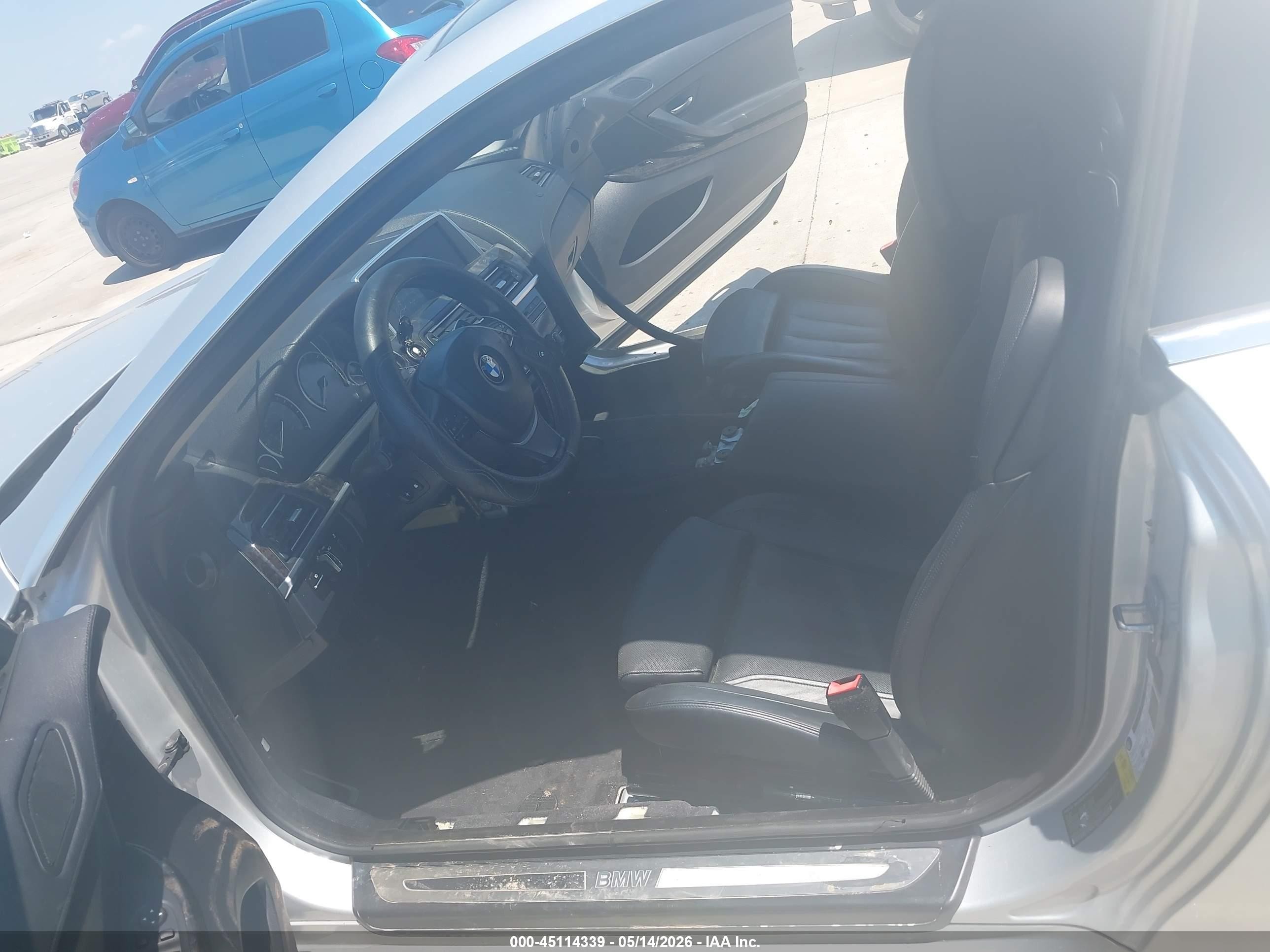2012 Bmw 650i   Silver vin: WBALX3C50CDV77848