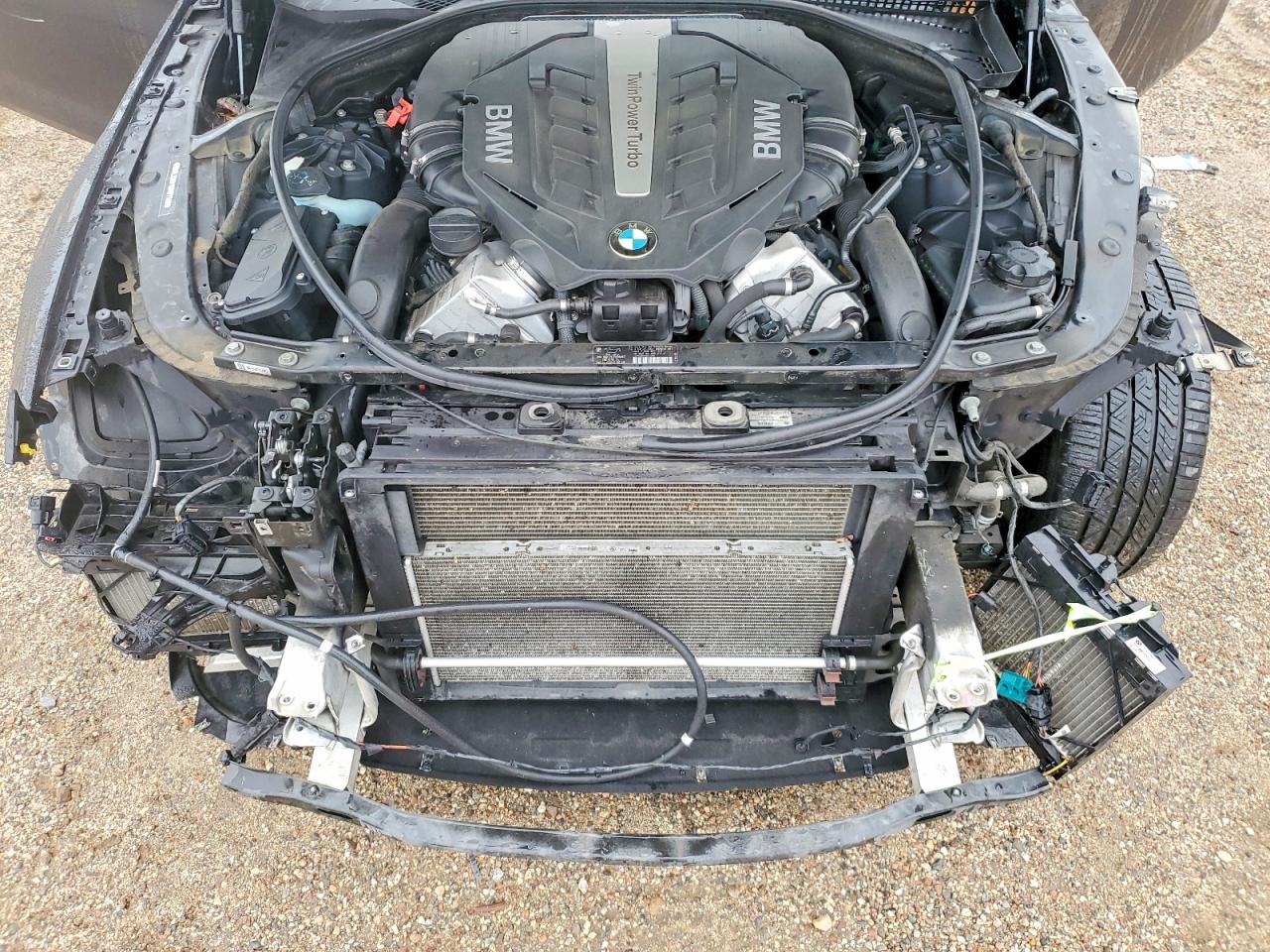 2012 Bmw 650 I Black vin: WBALX3C51CDV77700