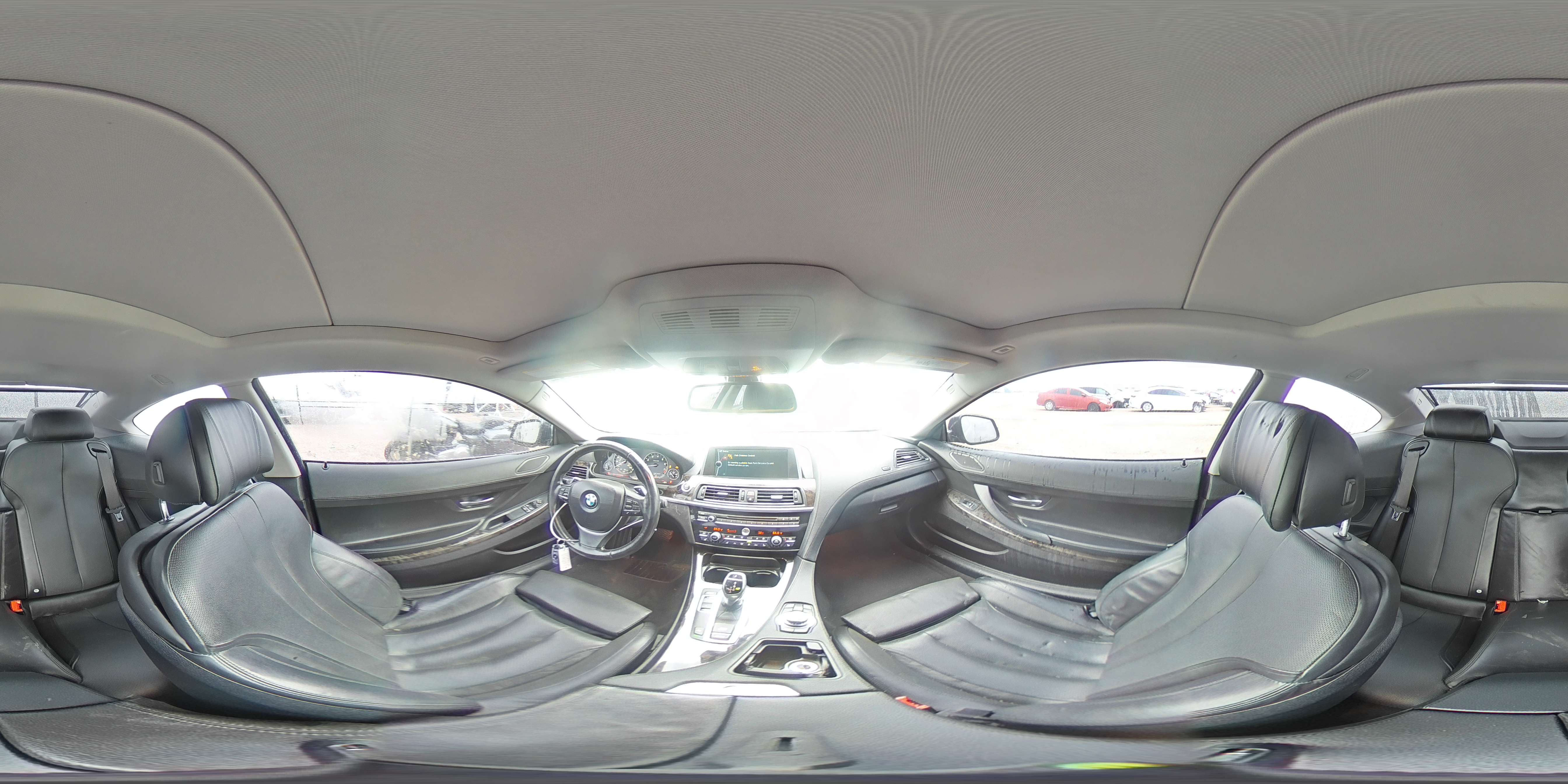 2012 Bmw 650 I Black vin: WBALX3C51CDV77700