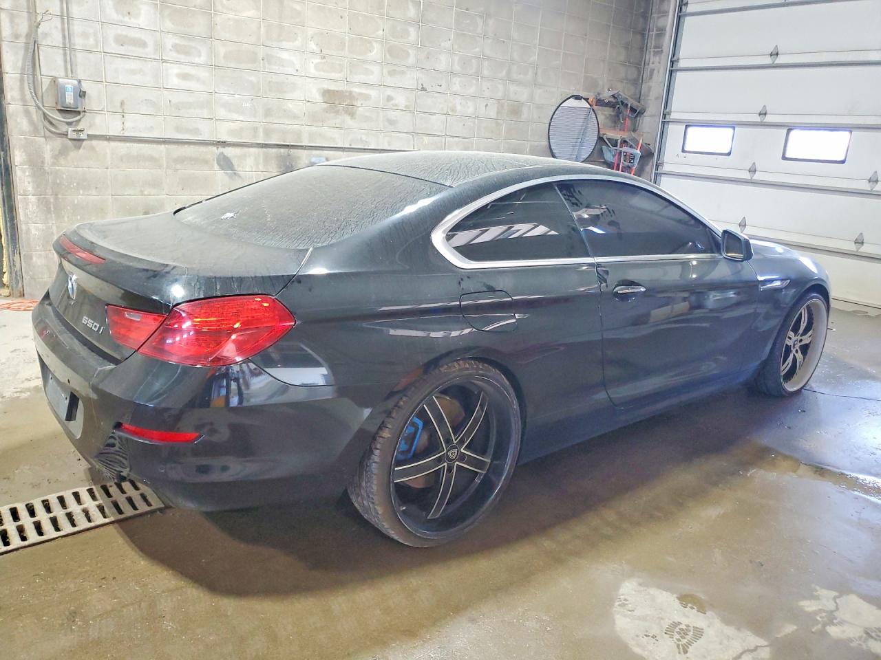 2012 Bmw 650 I Черный vin: WBALX3C52CDV77608