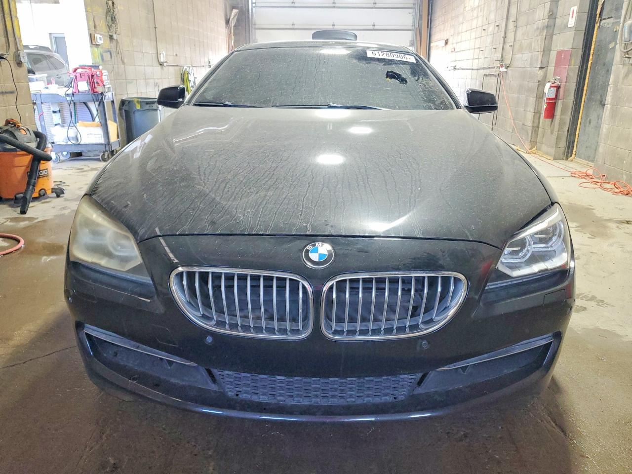 2012 Bmw 650 I Черный vin: WBALX3C52CDV77608