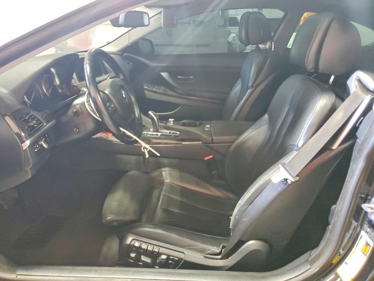 2012 Bmw 650 I Черный vin: WBALX3C52CDV77608