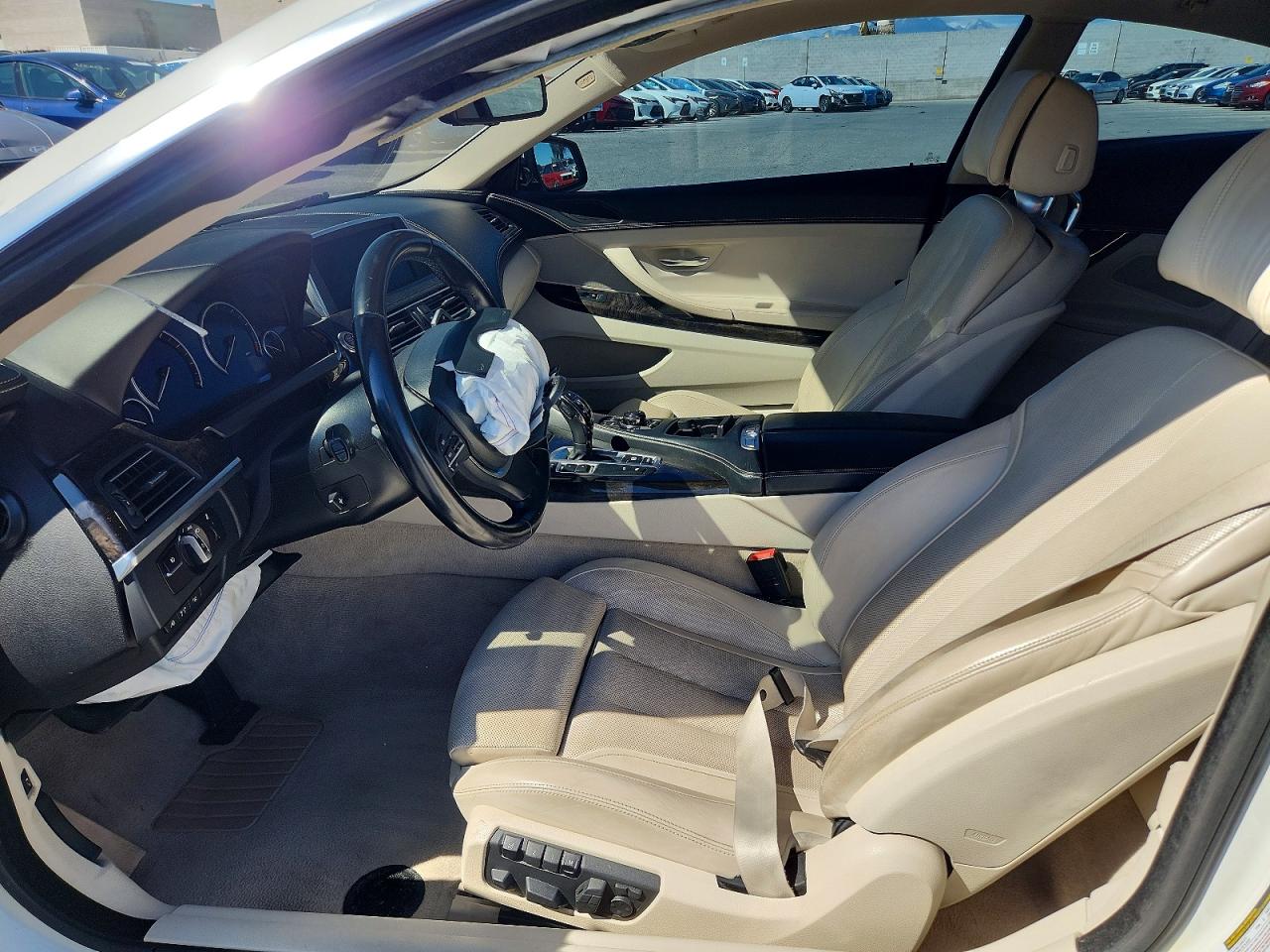 2012 Bmw 650 I Белый vin: WBALX3C53CDV77410