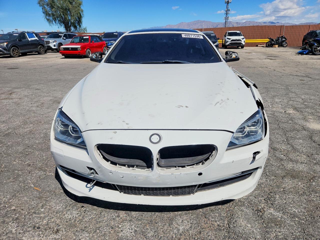 2012 Bmw 650 I Белый vin: WBALX3C53CDV77410