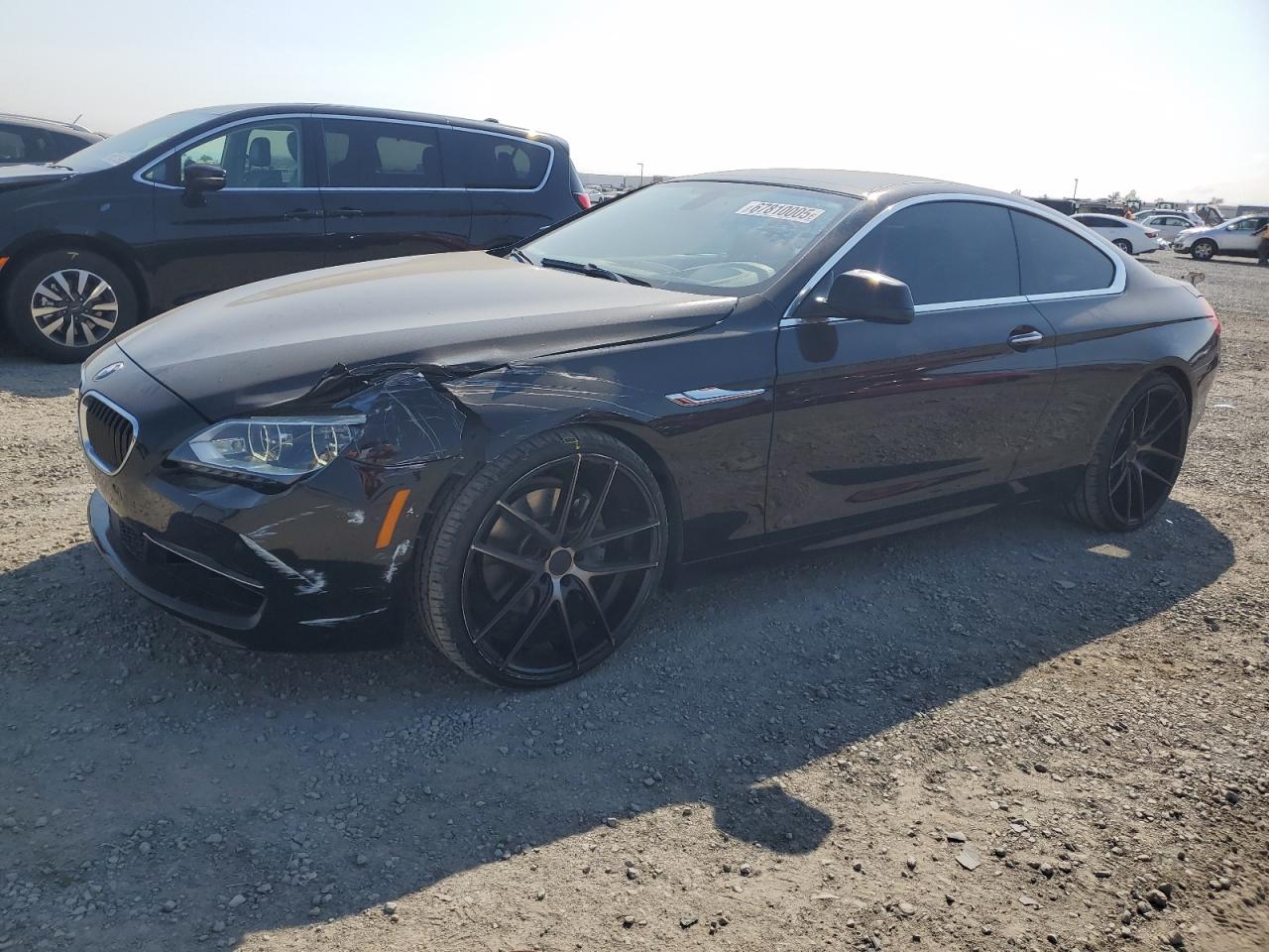 2012 Bmw 650 I Black vin: WBALX3C55CDV77909