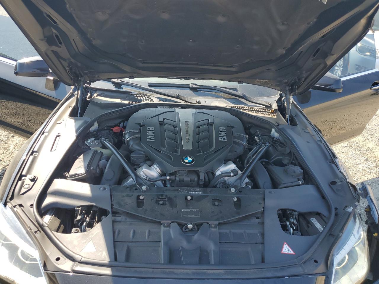 2012 Bmw 650 I Black vin: WBALX3C55CDV77909