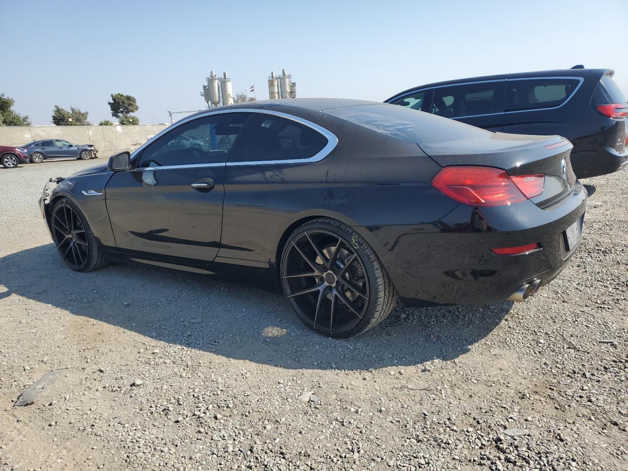 2012 Bmw 650 I Black vin: WBALX3C55CDV77909
