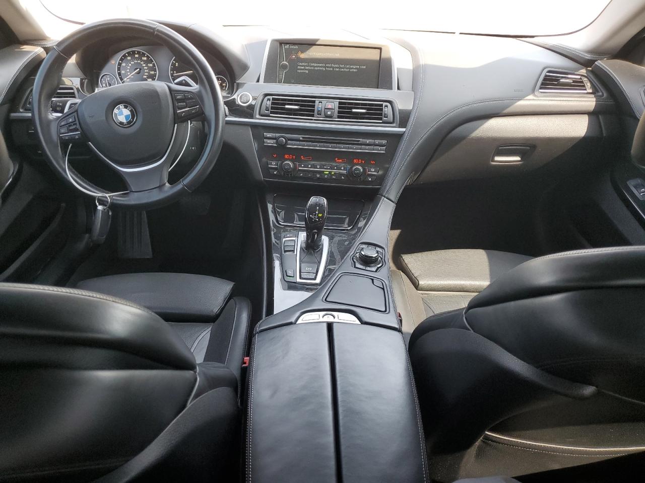 2012 Bmw 650 I Black vin: WBALX3C55CDV77909