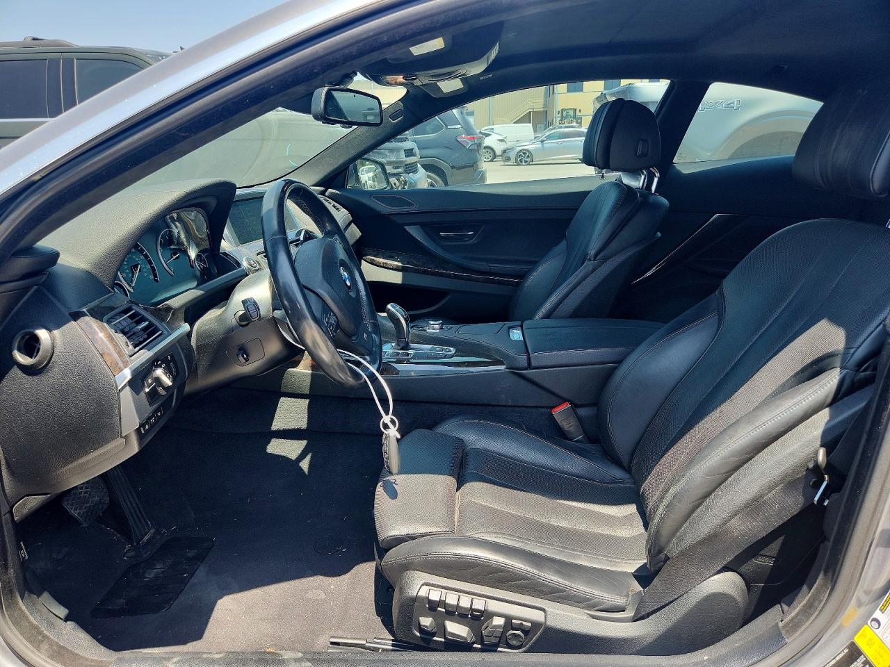 2012 Bmw 650 I Gray vin: WBALX3C56CDV77224