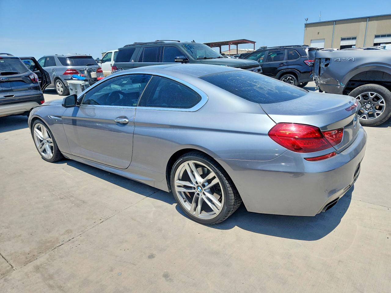 2012 Bmw 650 I Gray vin: WBALX3C56CDV77224