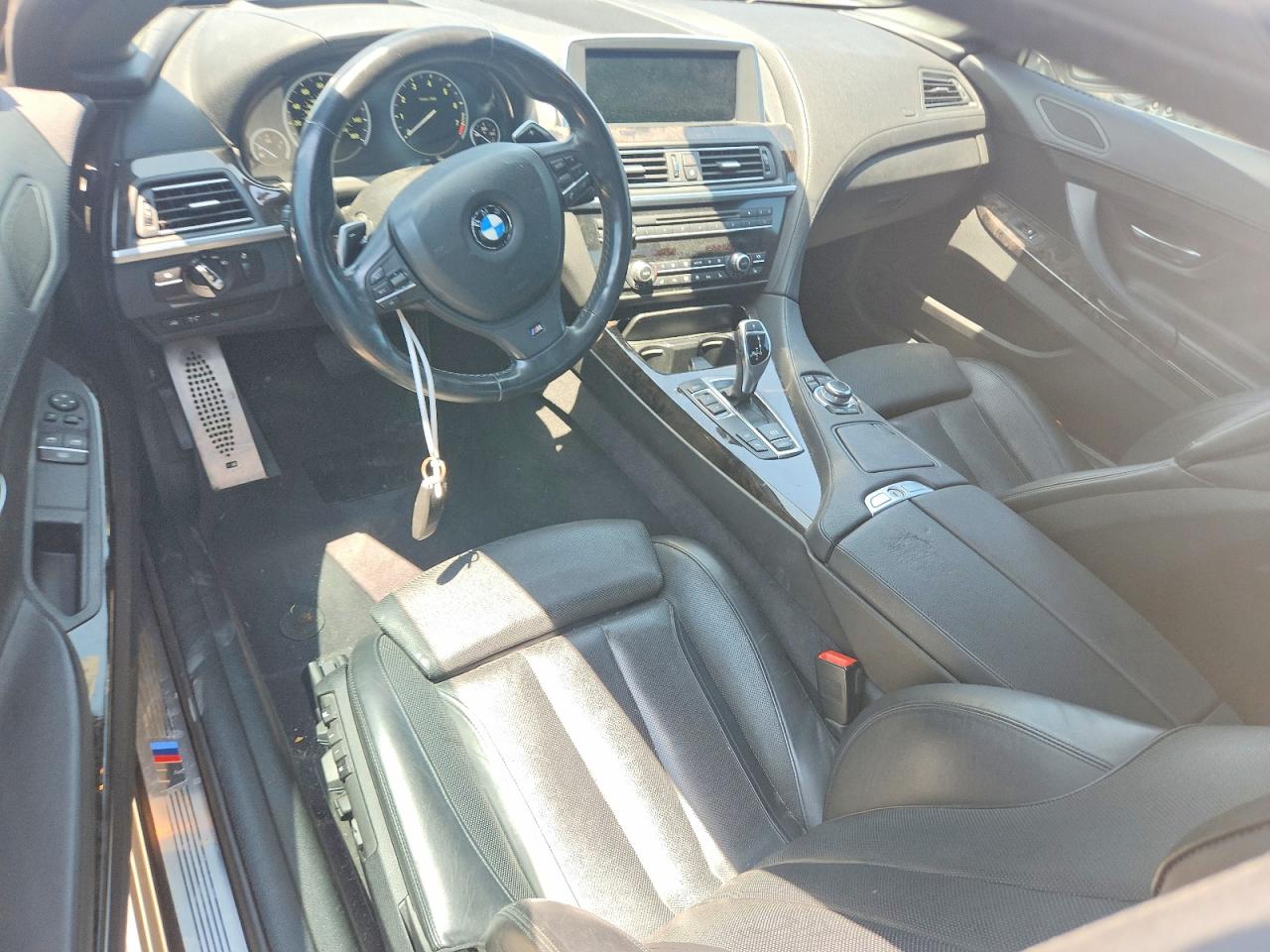 2012 Bmw 650 I Gray vin: WBALX3C56CDV77224