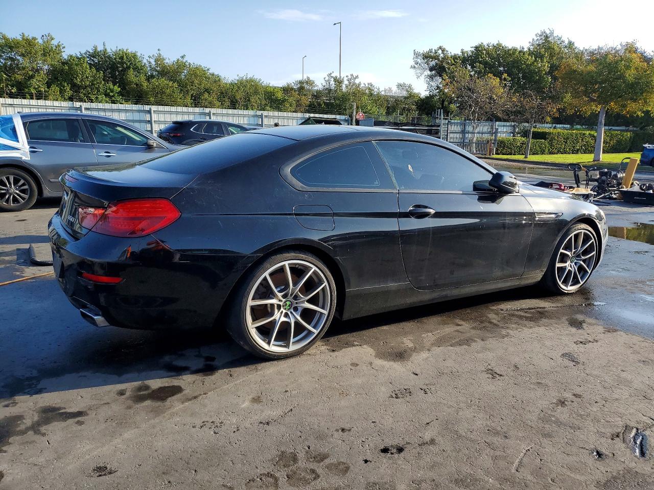 2012 Bmw 650 I Black vin: WBALX3C57CDV77507