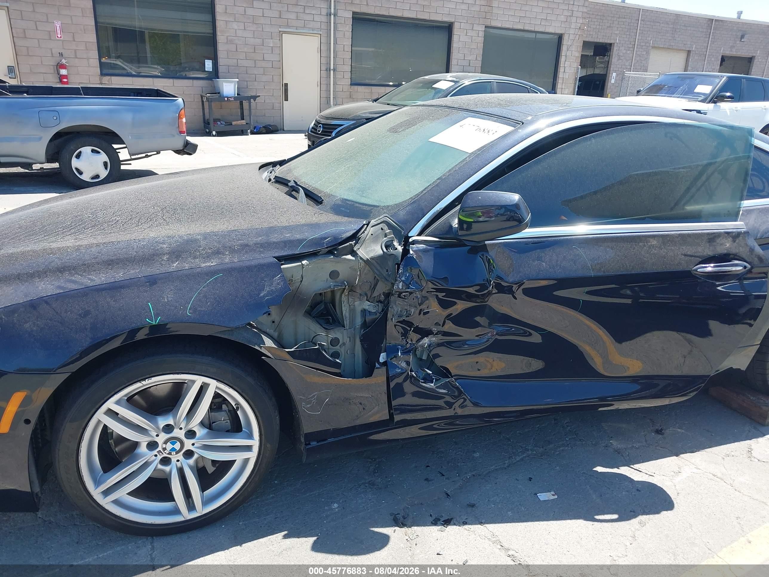 2012 Bmw 650i   Black vin: WBALX3C58CC528371