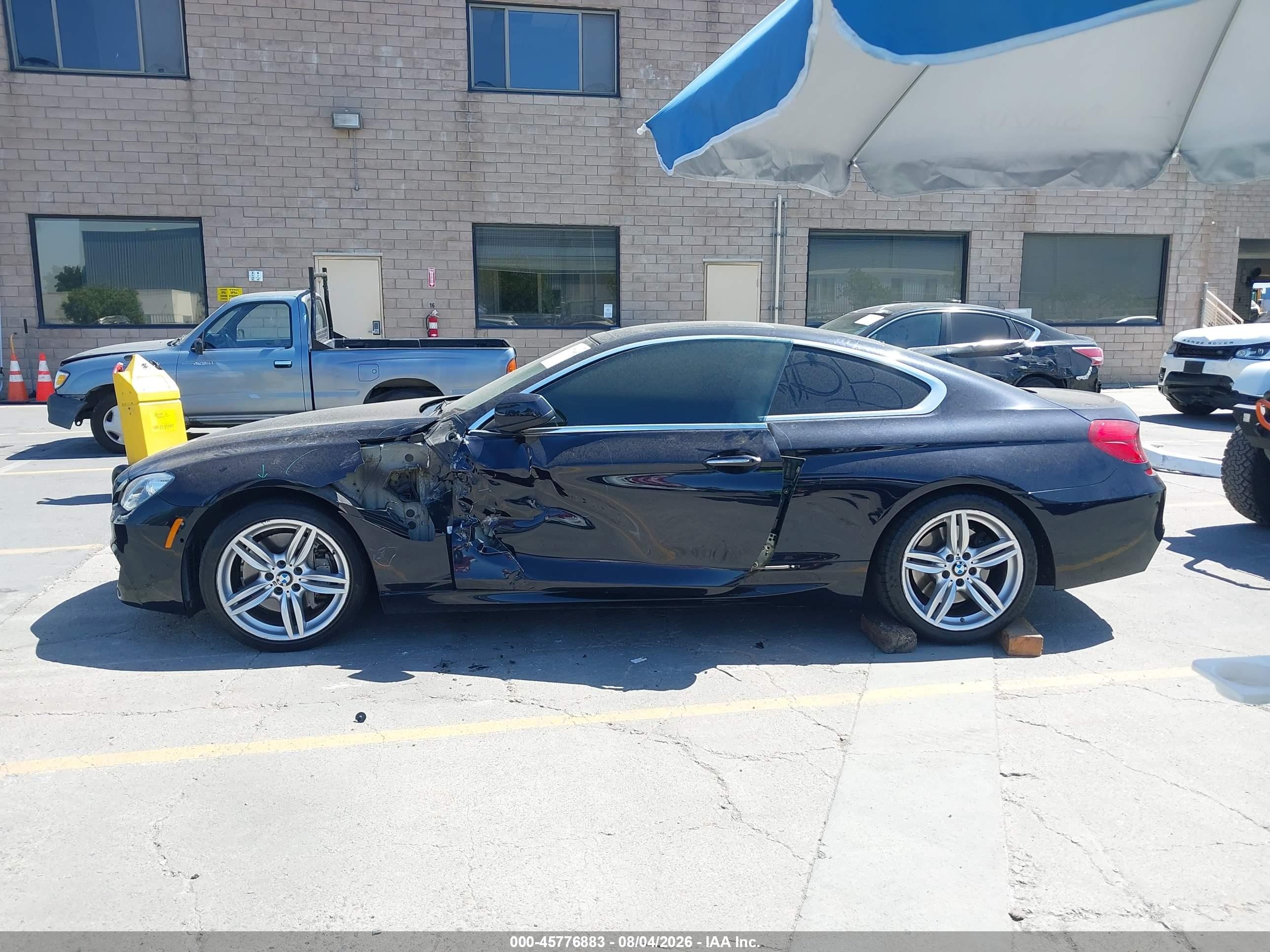 2012 Bmw 650i   Black vin: WBALX3C58CC528371