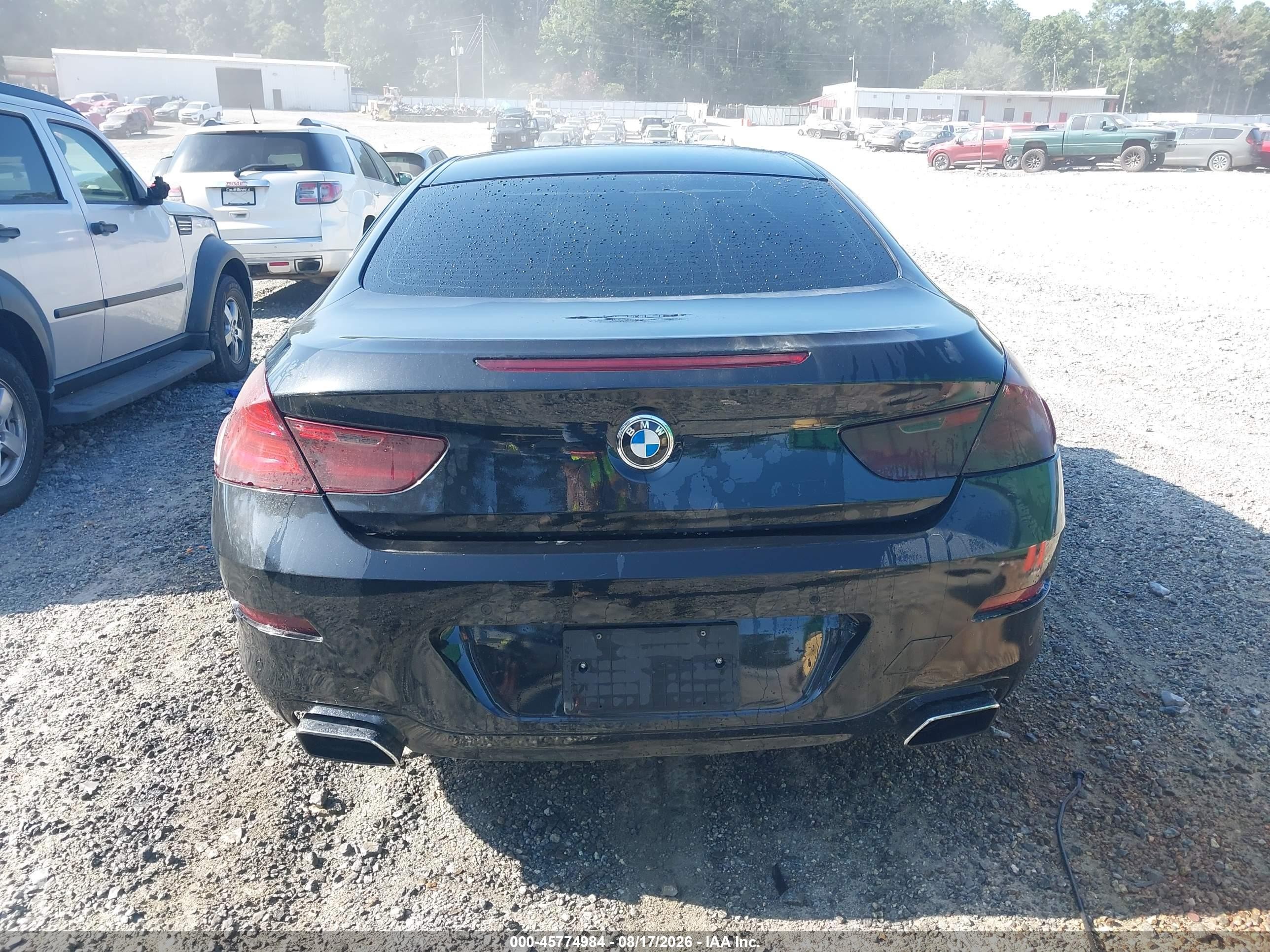 2012 Bmw 650i   Black vin: WBALX3C59CDV77864