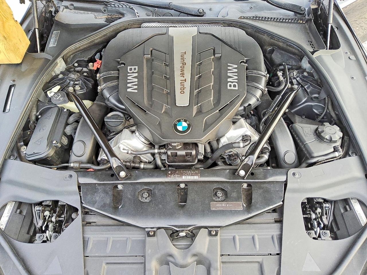 2012 Bmw 650 I Black vin: WBALX3C5XCC528498