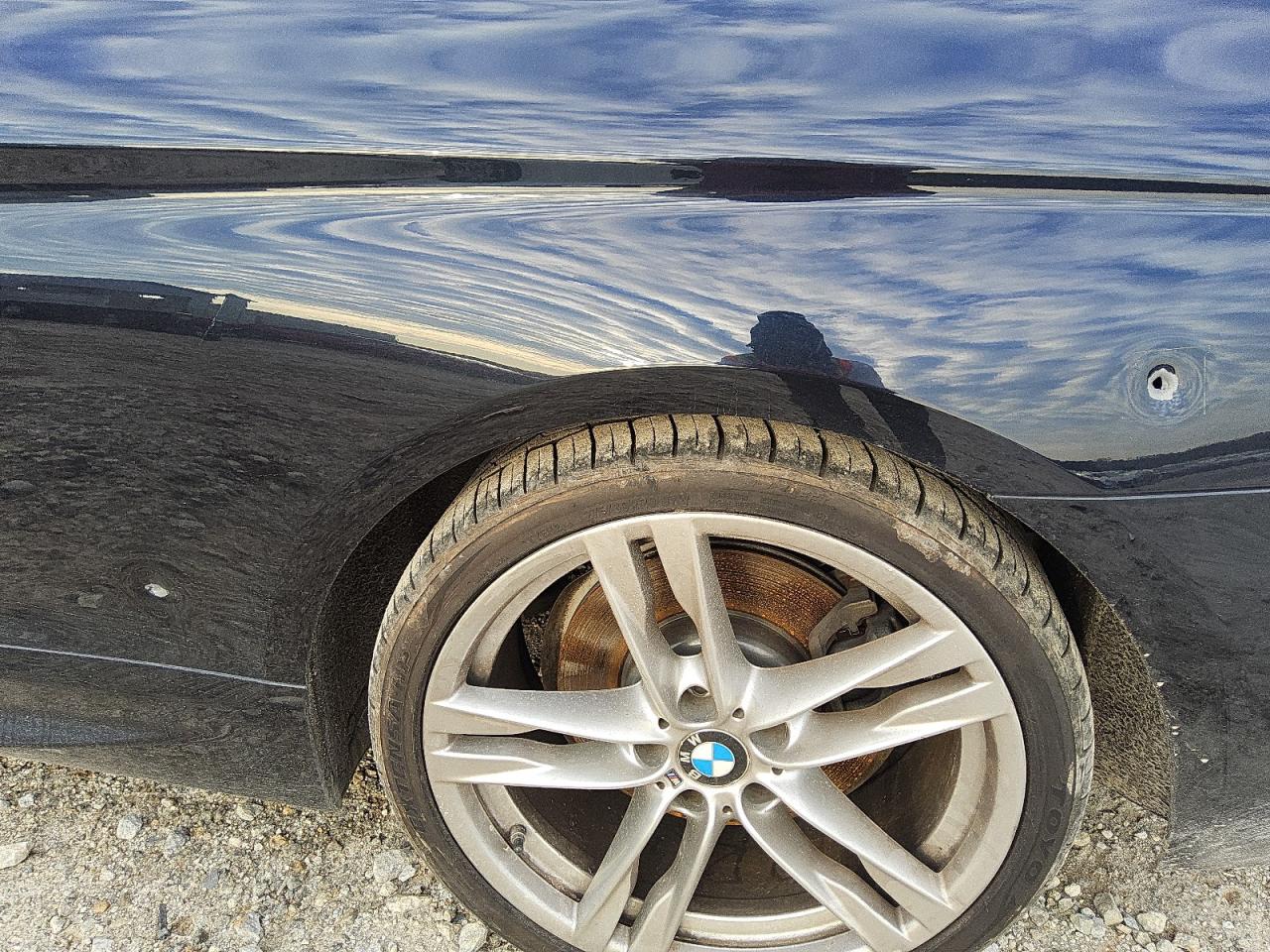 2012 Bmw 650 I Black vin: WBALX3C5XCC528498 Damage: Left Qtr Panel, Hole(S), 1 To 2 Inches