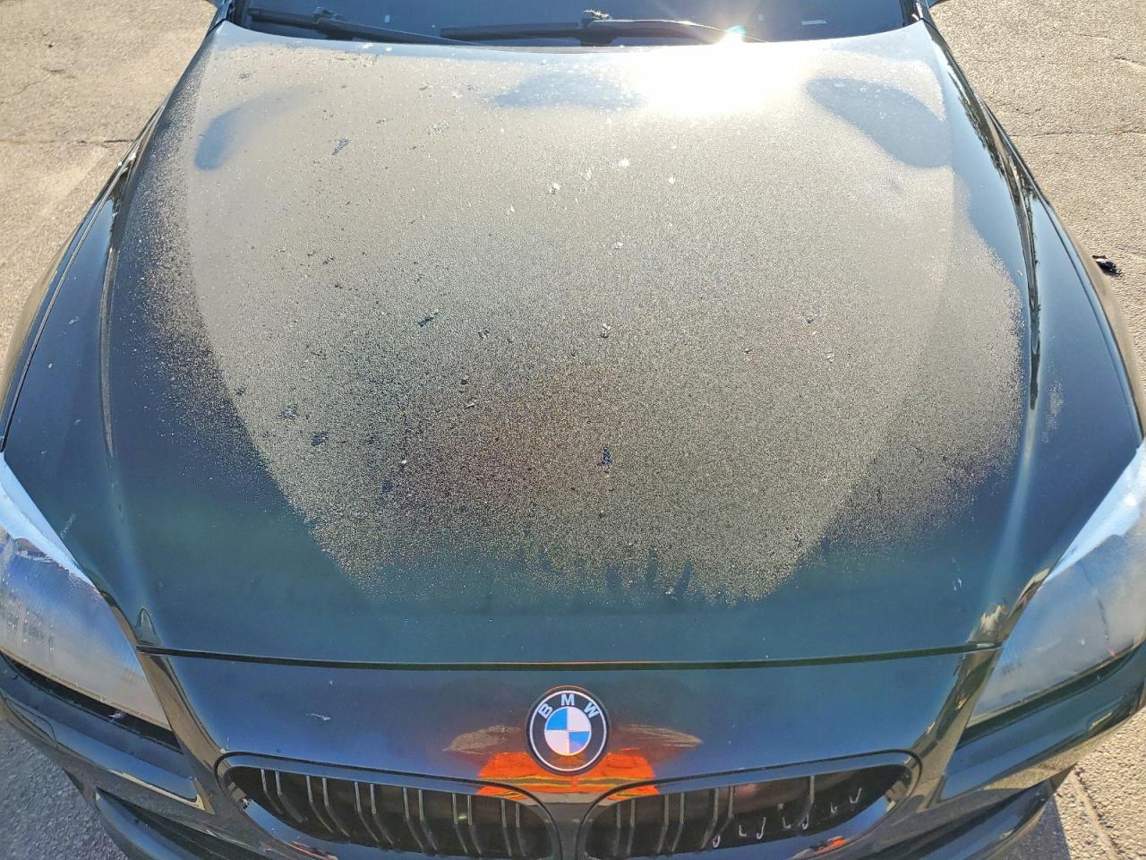 2012 Bmw 650 Xi Black vin: WBALX5C51CC894104