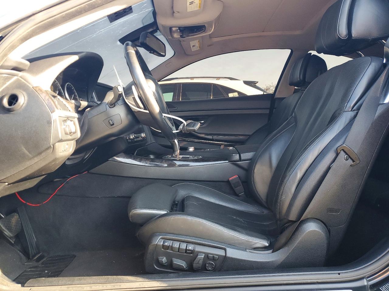 2012 Bmw 650 Xi Black vin: WBALX5C51CC894104
