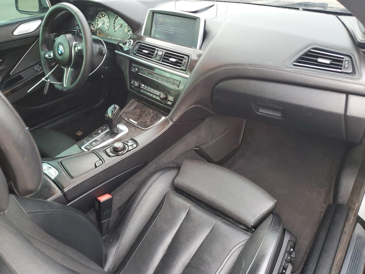 2012 Bmw 650 Xi Silver vin: WBALX5C55CC894168