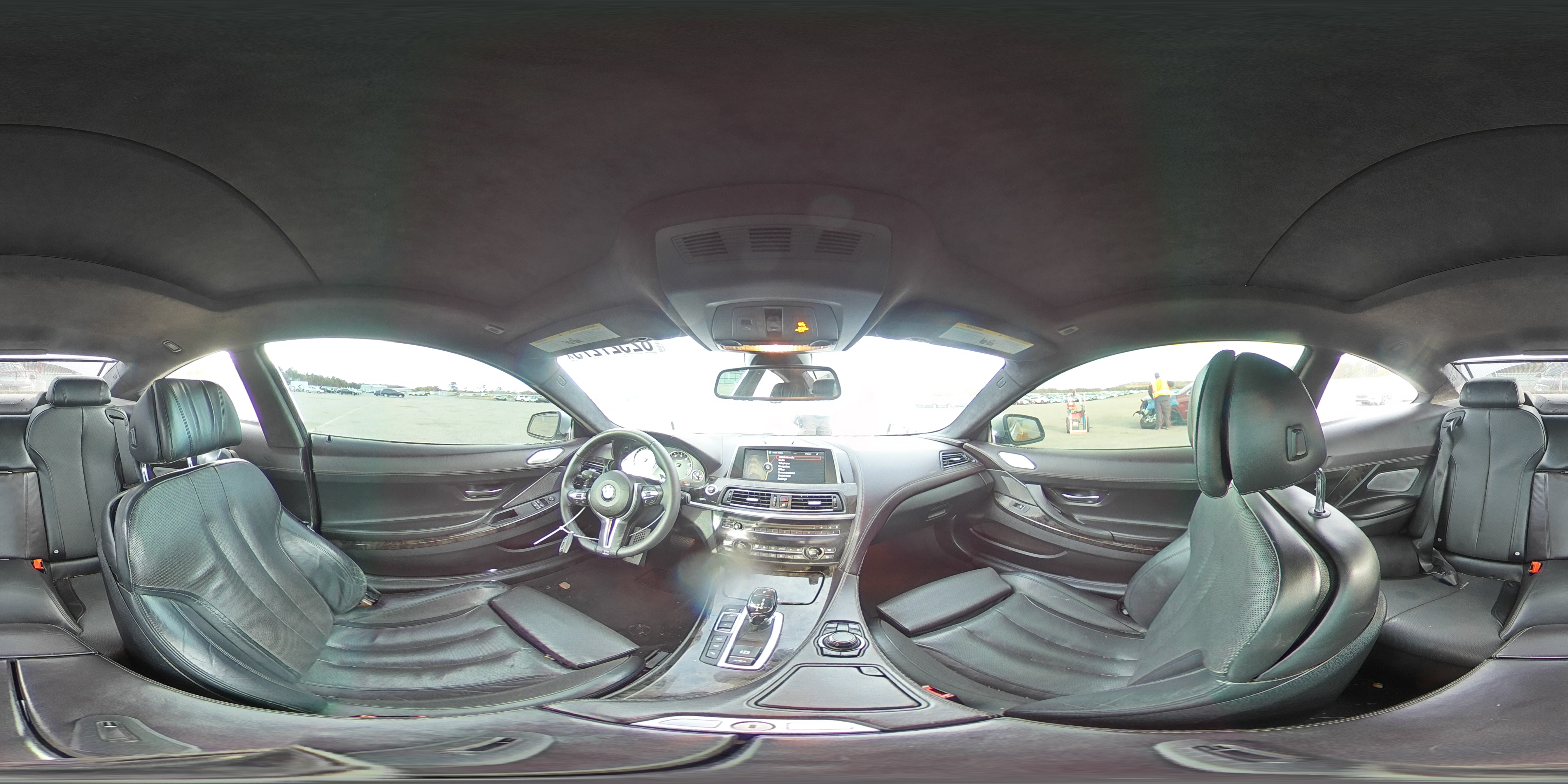 2012 Bmw 650 Xi Silver vin: WBALX5C55CC894168