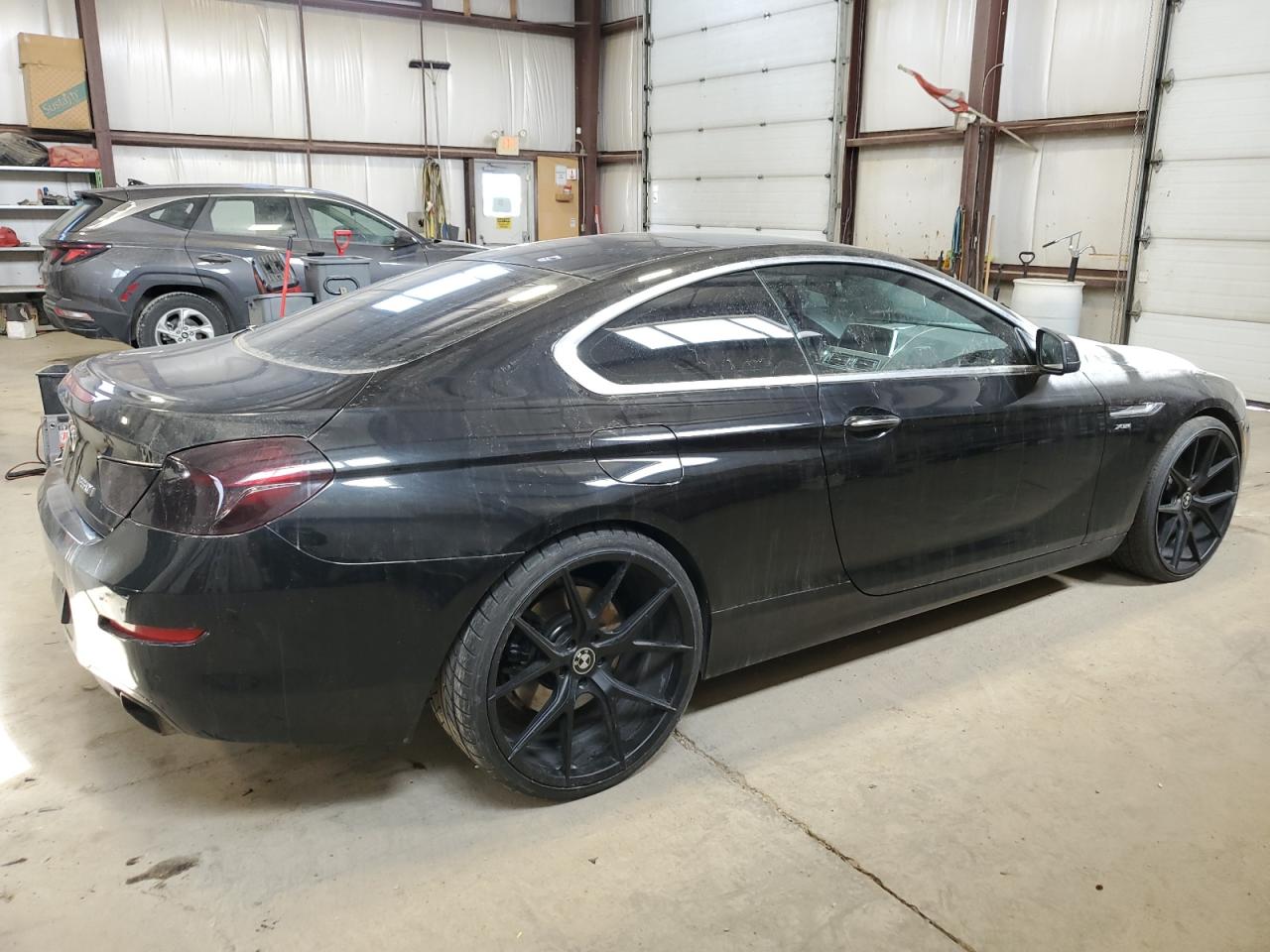 2012 Bmw 650 Xi Black vin: WBALX5C57CC894348