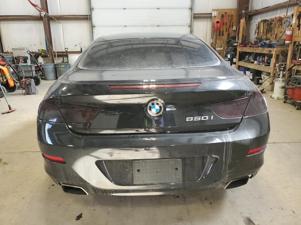 2012 Bmw 650 Xi Black vin: WBALX5C57CC894348