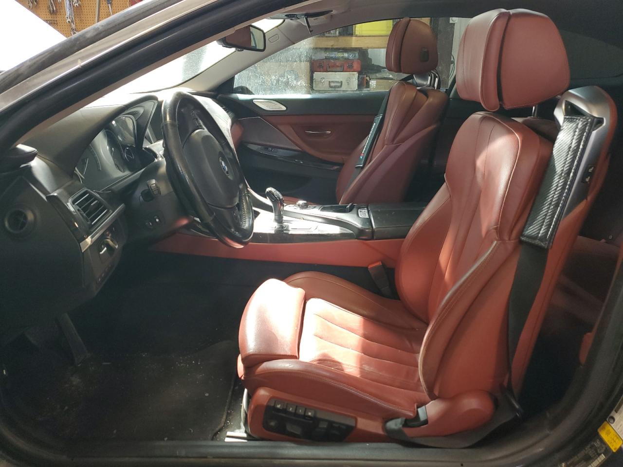 2012 Bmw 650 Xi Black vin: WBALX5C57CC894348