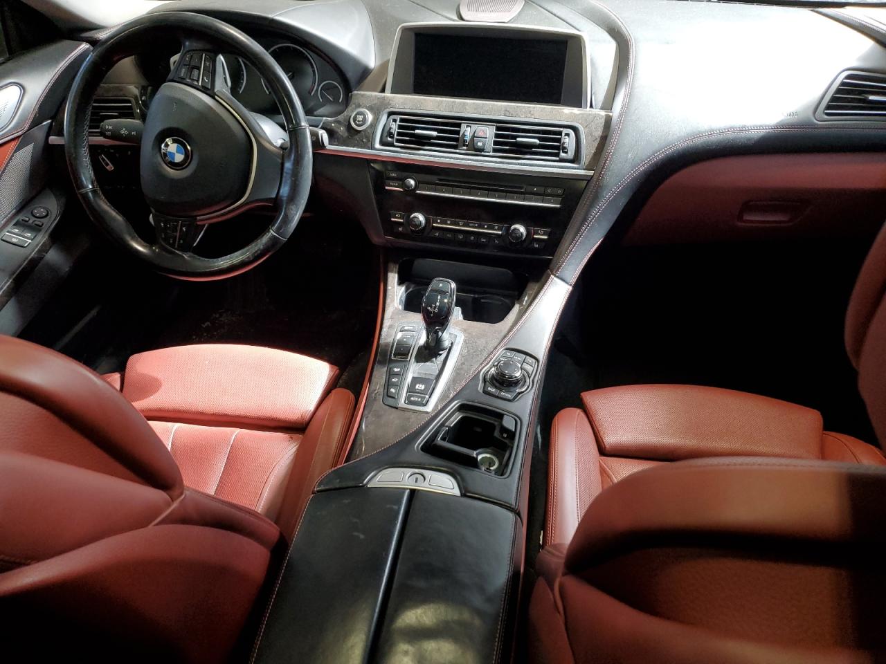 2012 Bmw 650 Xi Black vin: WBALX5C57CC894348