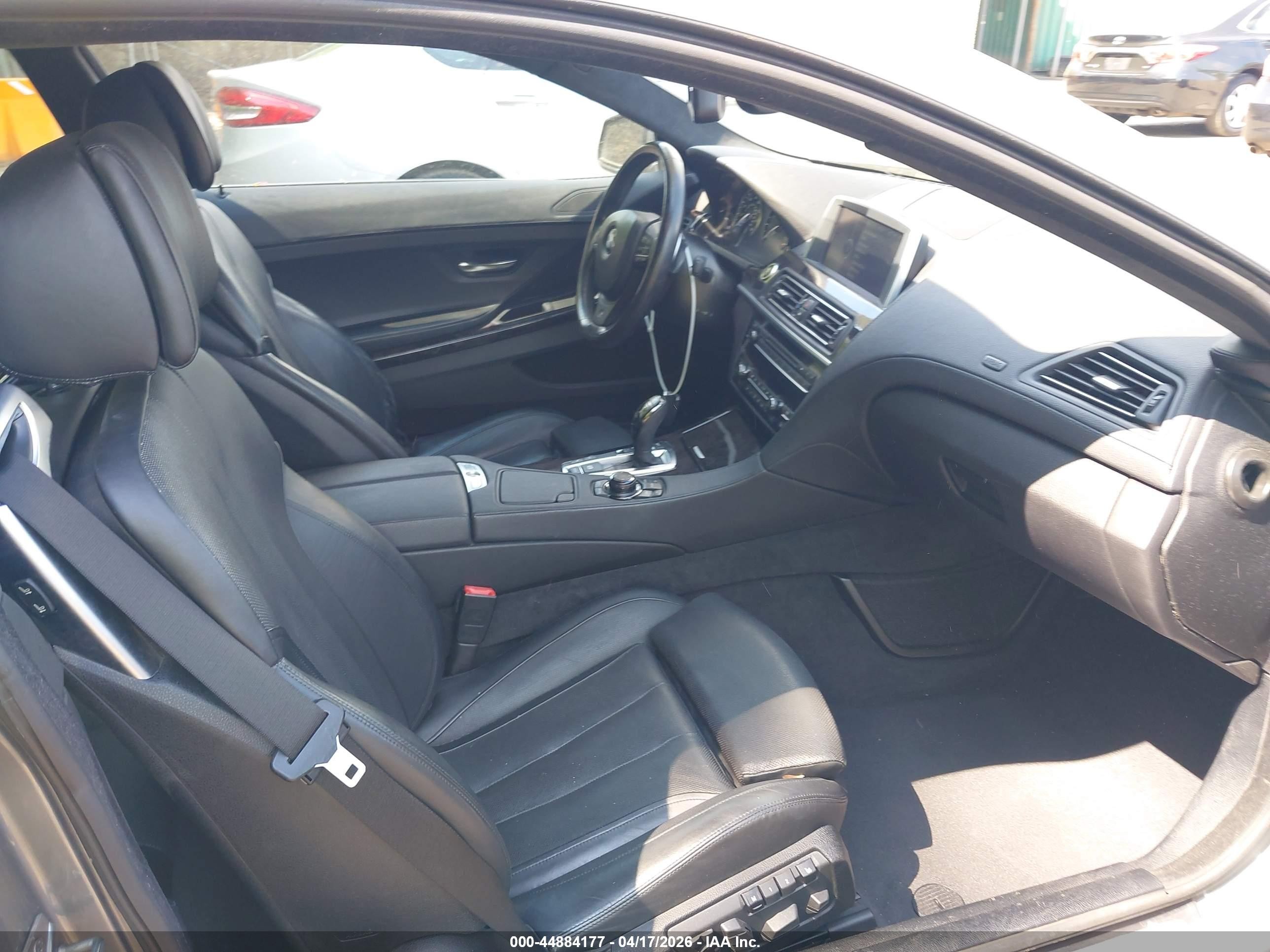 2012 Bmw 650i Xdrive Gray vin: WBALX5C58CC894116