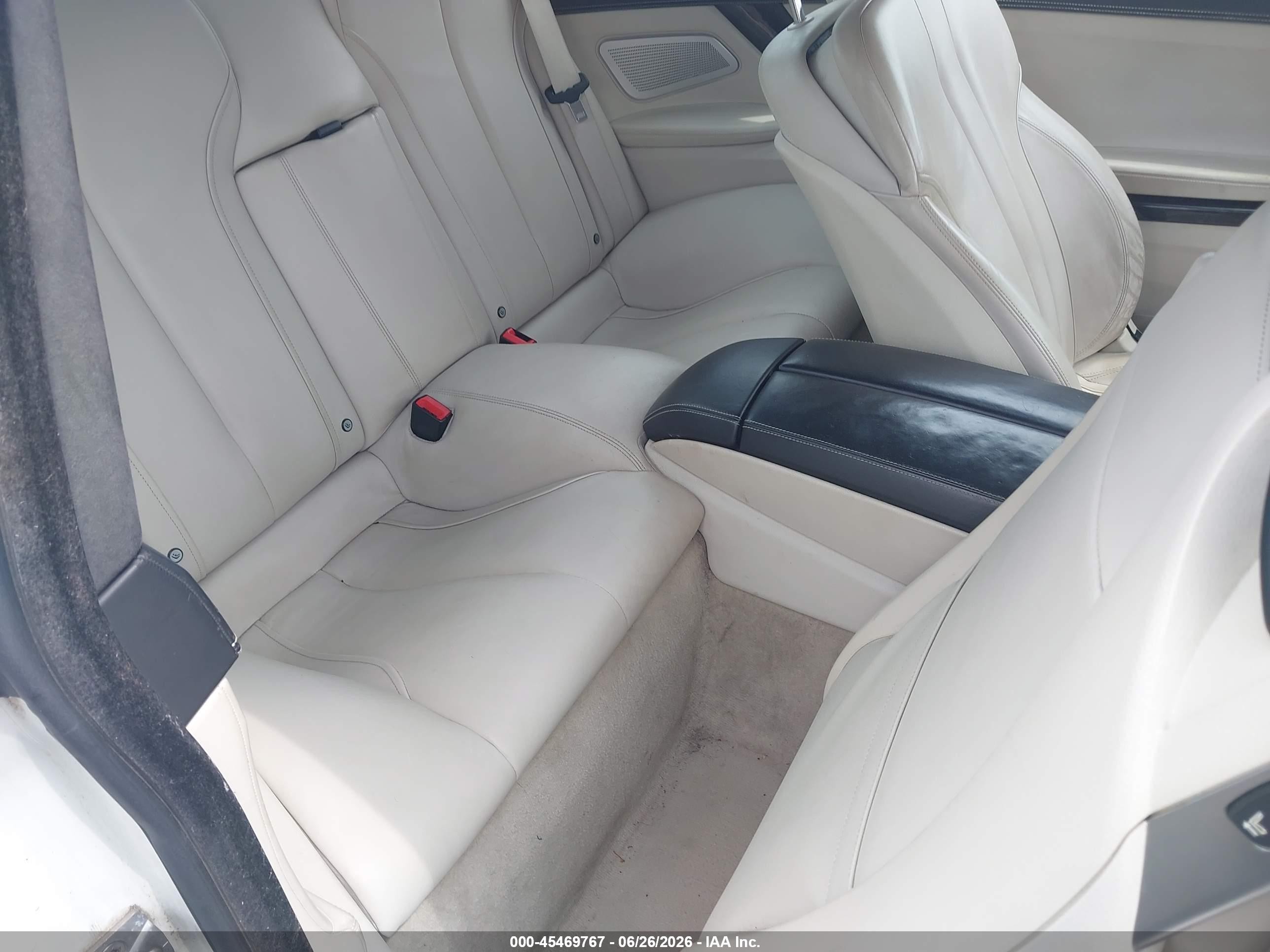 2012 Bmw 650i Xdrive White vin: WBALX5C58CC894391