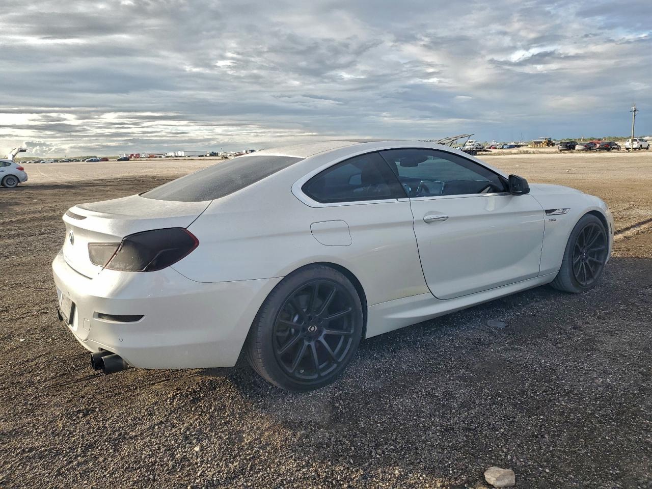 2012 Bmw 650 Xi White vin: WBALX5C59CC894531