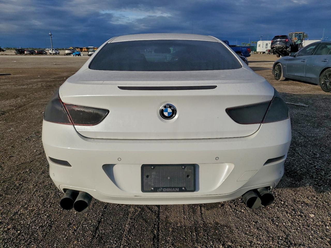 2012 Bmw 650 Xi White vin: WBALX5C59CC894531
