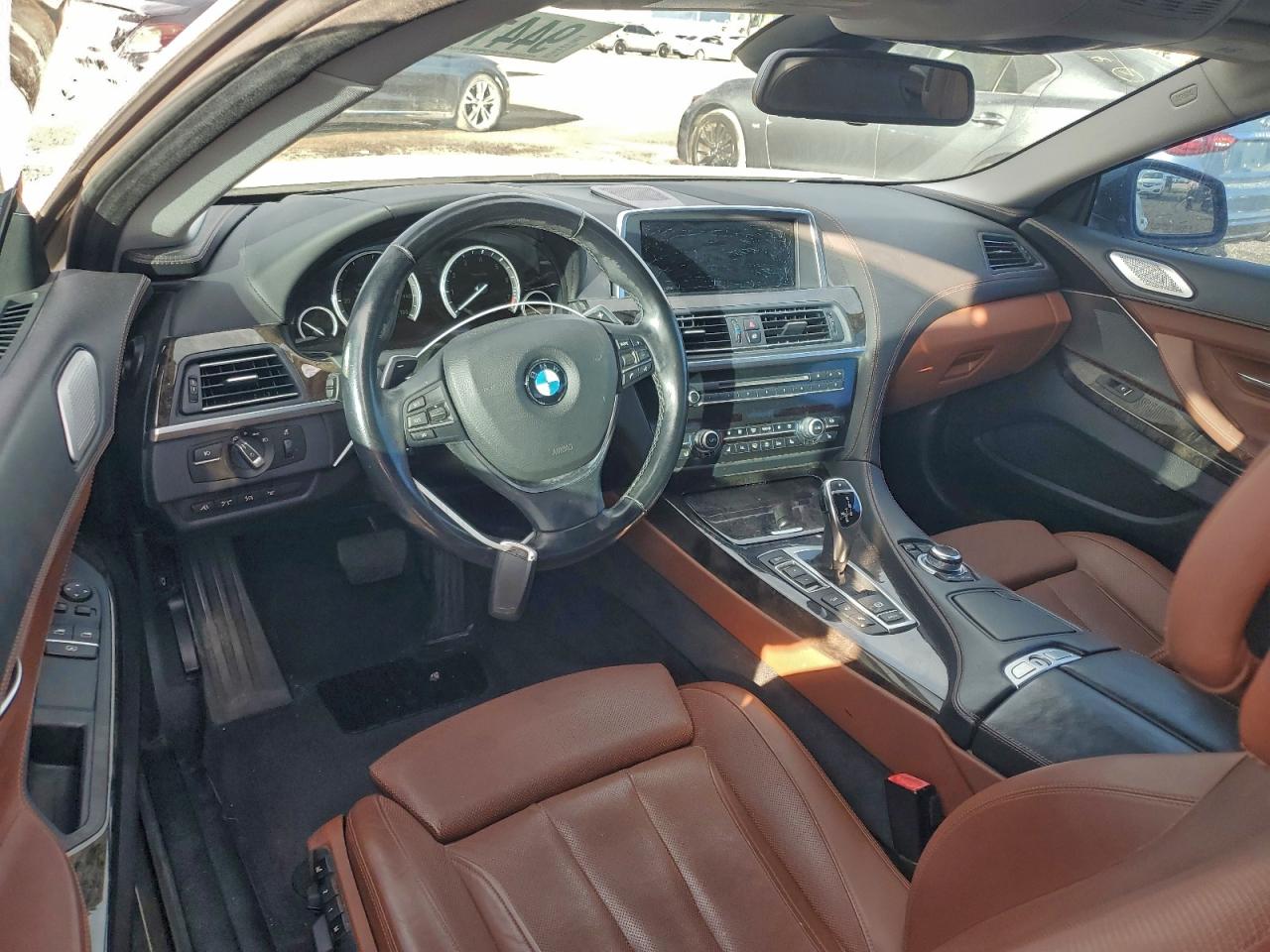 2012 Bmw 650 Xi White vin: WBALX5C59CC894531