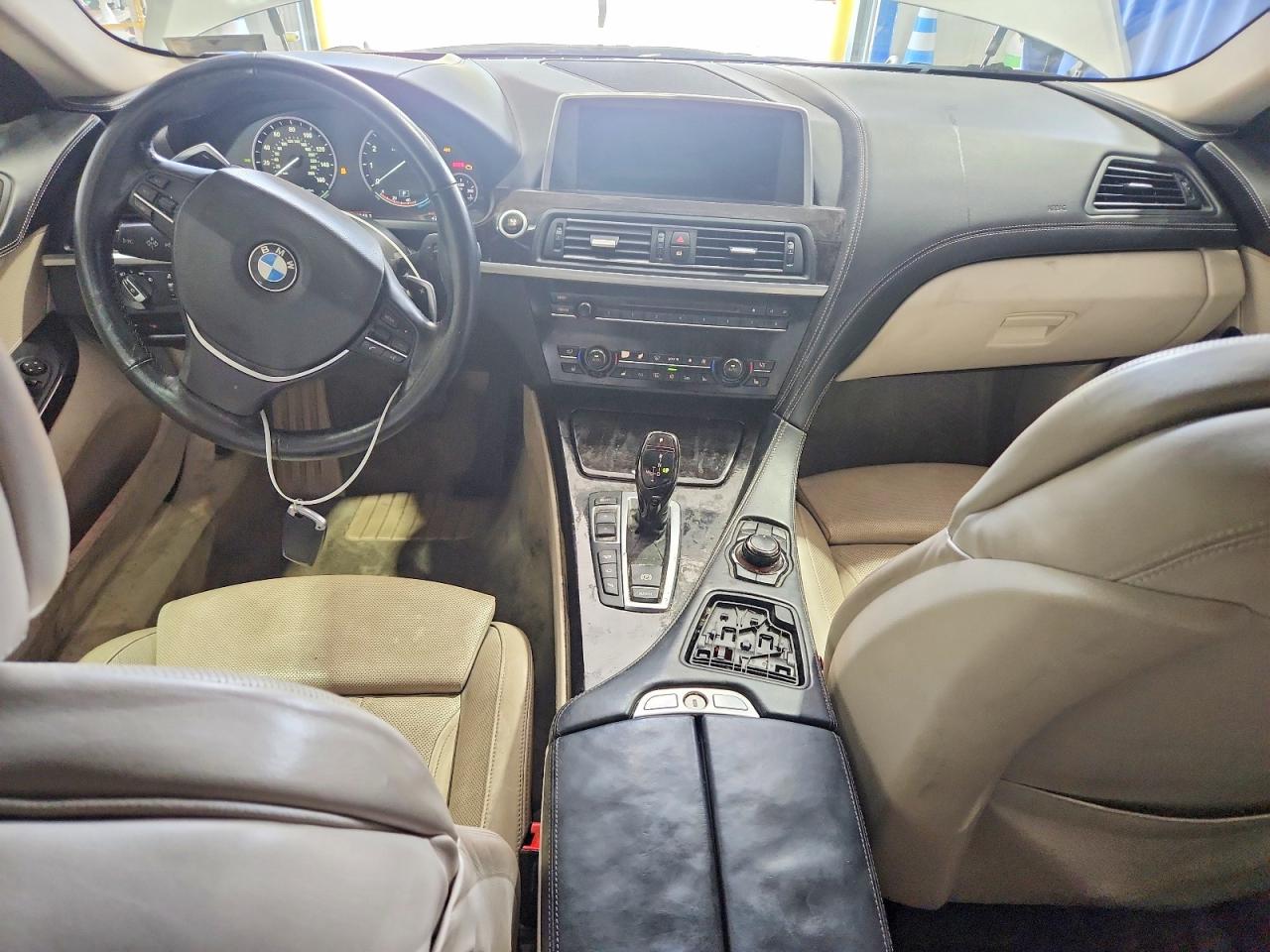 2012 Bmw 650 Xi Silver vin: WBALX5C5XCC893937