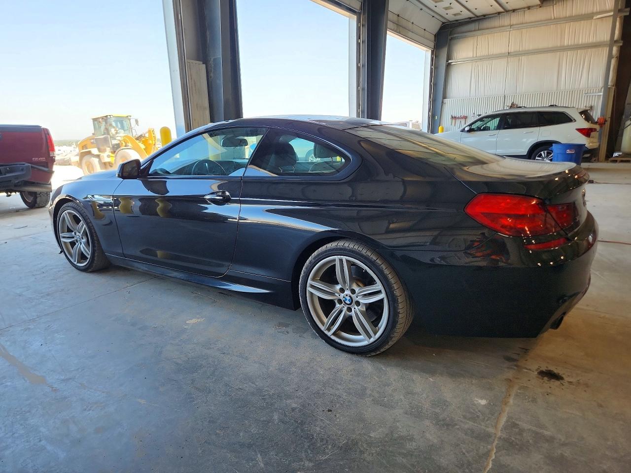 2015 Bmw 640 Xi Black vin: WBALY1C51FDZ73552