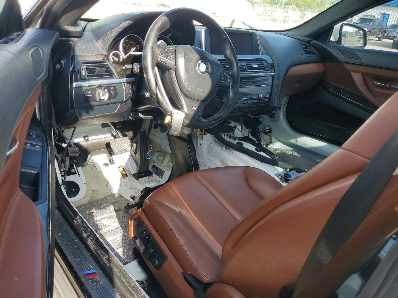 2014 Bmw 640 Xi Белый vin: WBALY1C5XEDZ73323