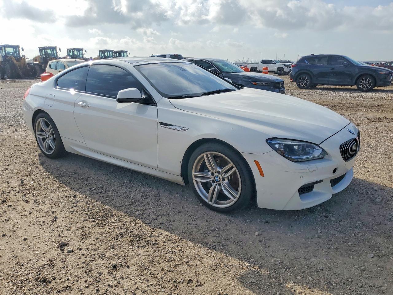 2014 Bmw 640 Xi Белый vin: WBALY1C5XEDZ73323