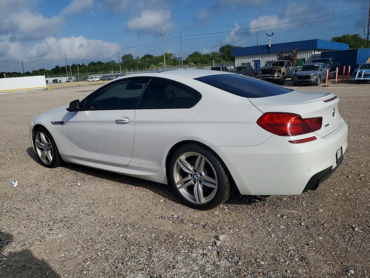 2014 Bmw 640 Xi Белый vin: WBALY1C5XEDZ73323