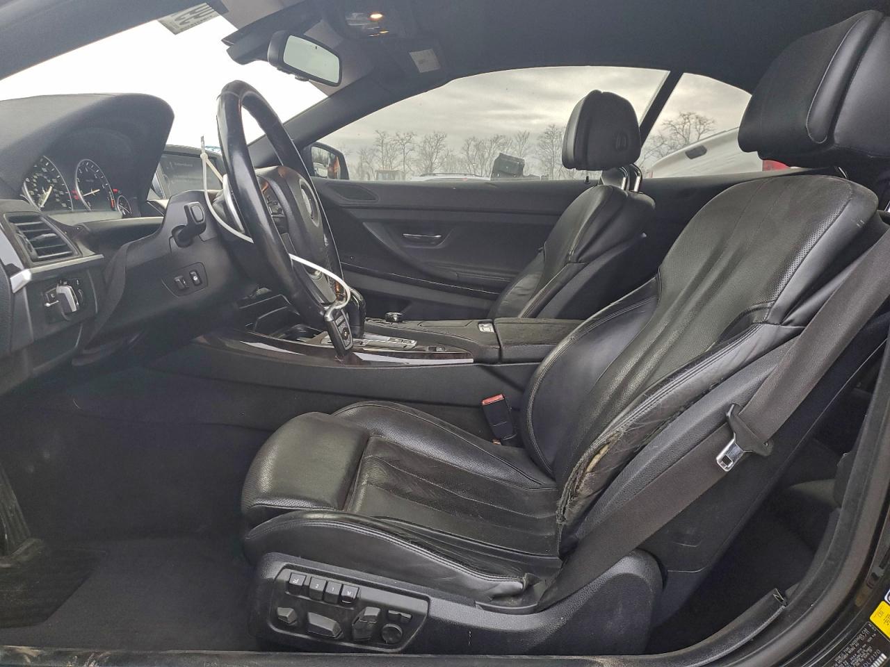 2012 Bmw 650 I Black vin: WBALZ3C50CDL72170