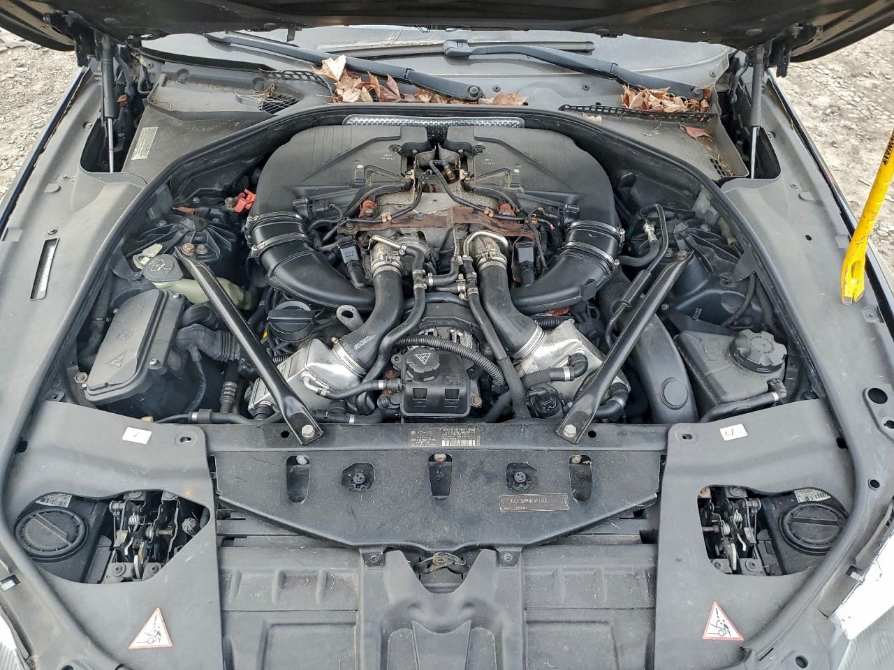 2012 Bmw 650 I Black vin: WBALZ3C50CDL72170