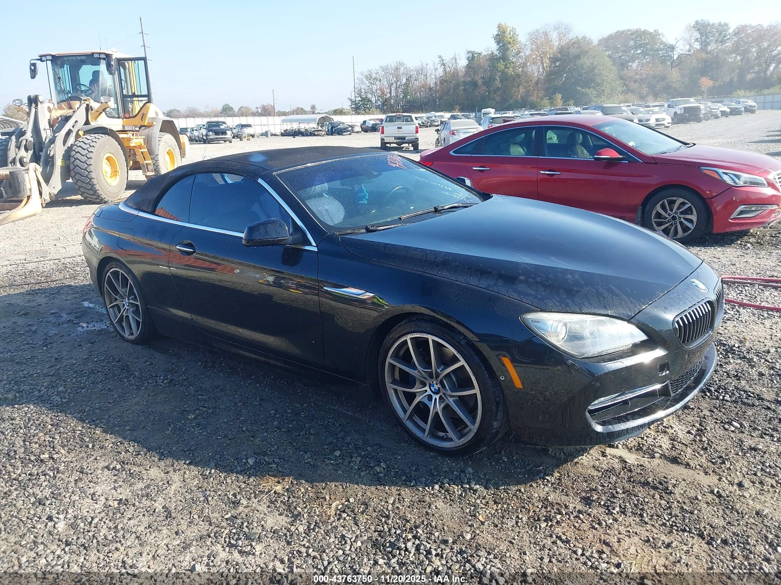 2012 Bmw 650i   Black vin: WBALZ3C51CC397620