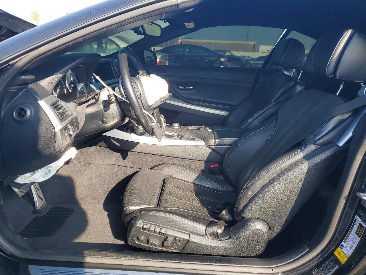 2012 Bmw 650 I Black vin: WBALZ3C51CDL70105