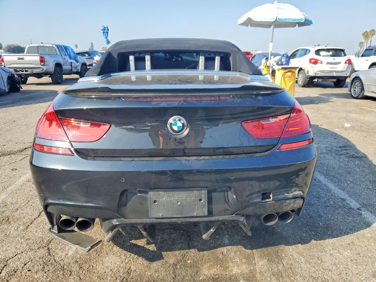 2012 Bmw 650 I Black vin: WBALZ3C51CDL70105