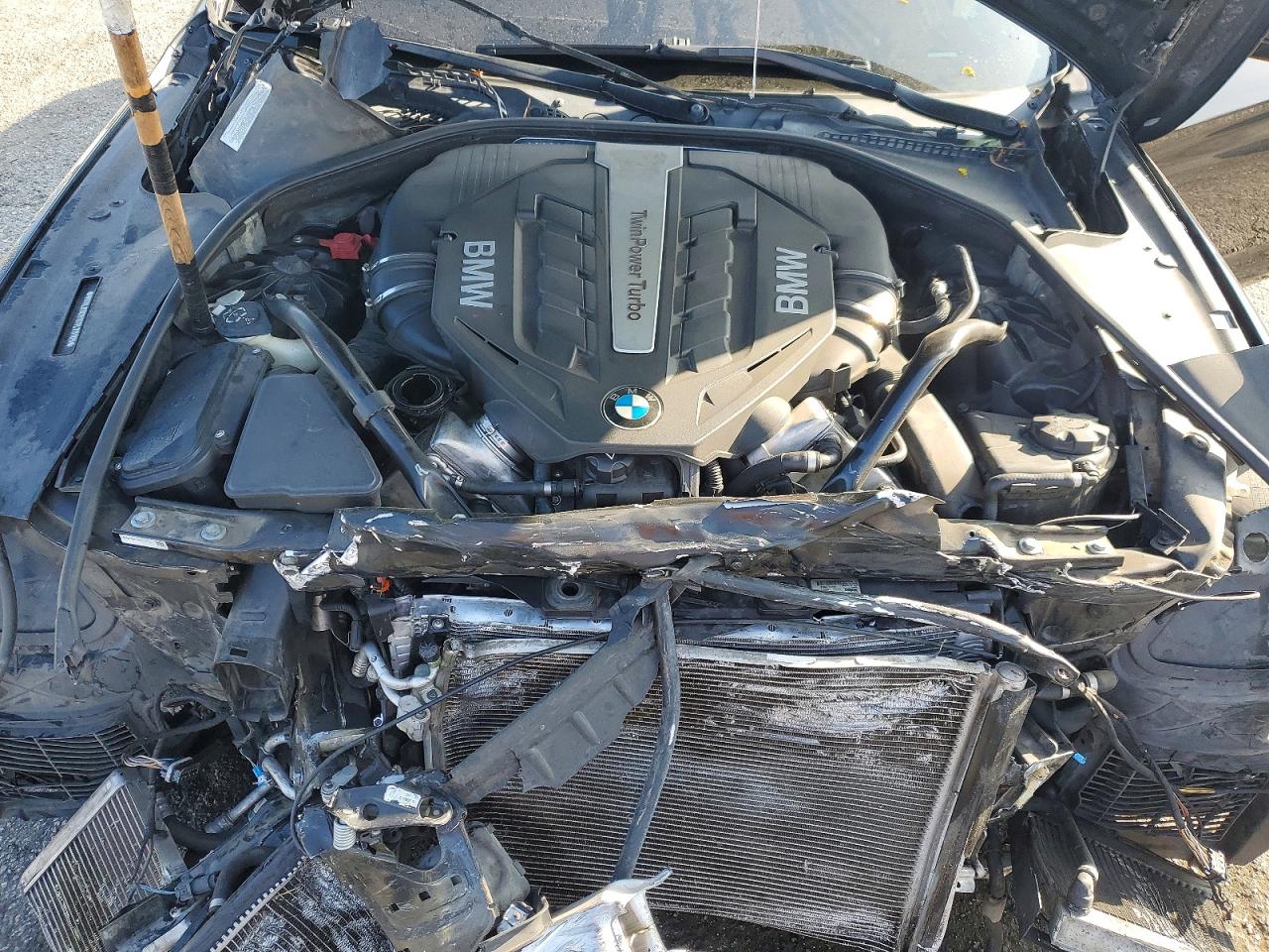 2012 Bmw 650 I Black vin: WBALZ3C51CDL70105
