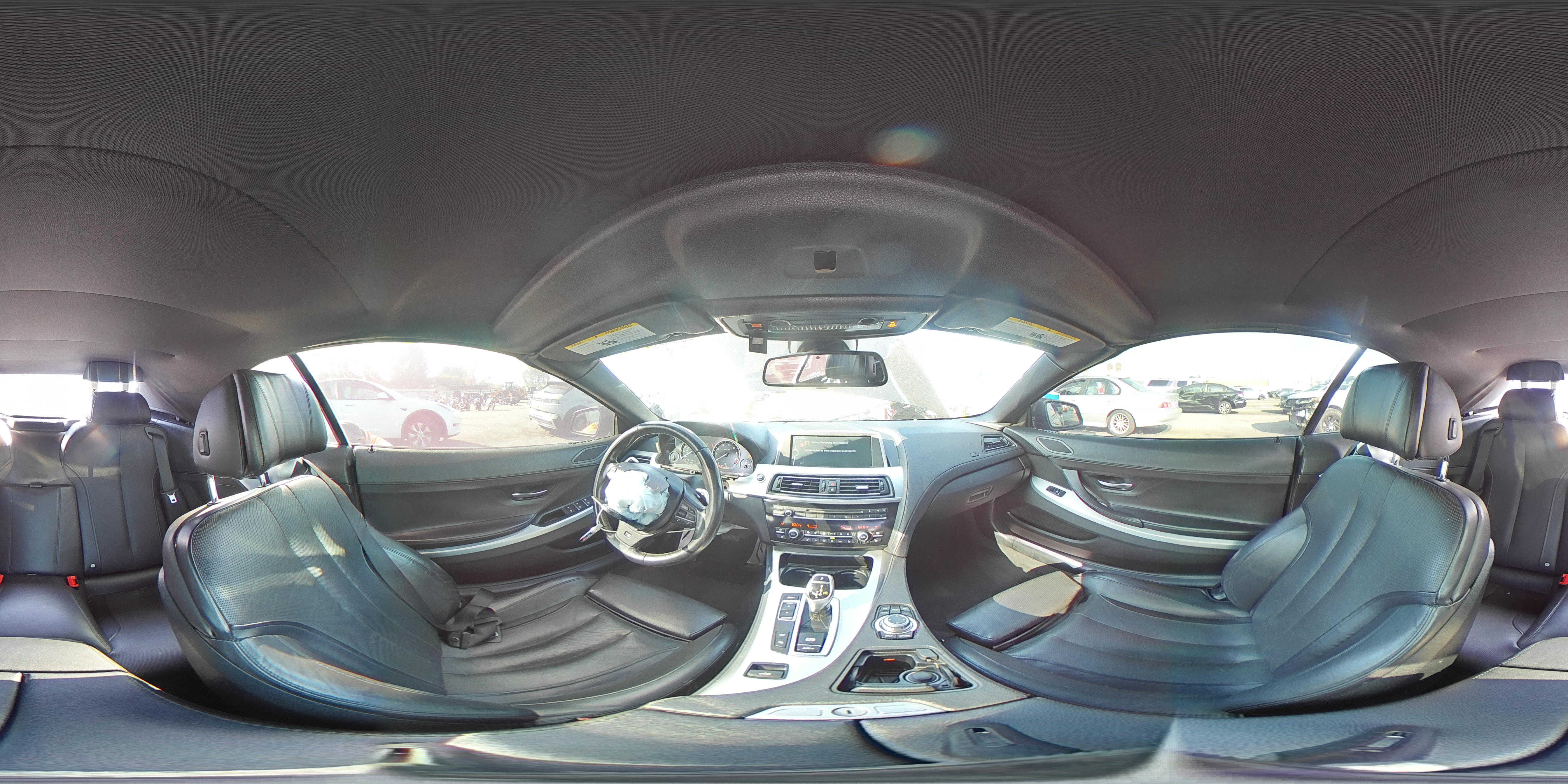 2012 Bmw 650 I Black vin: WBALZ3C51CDL70105