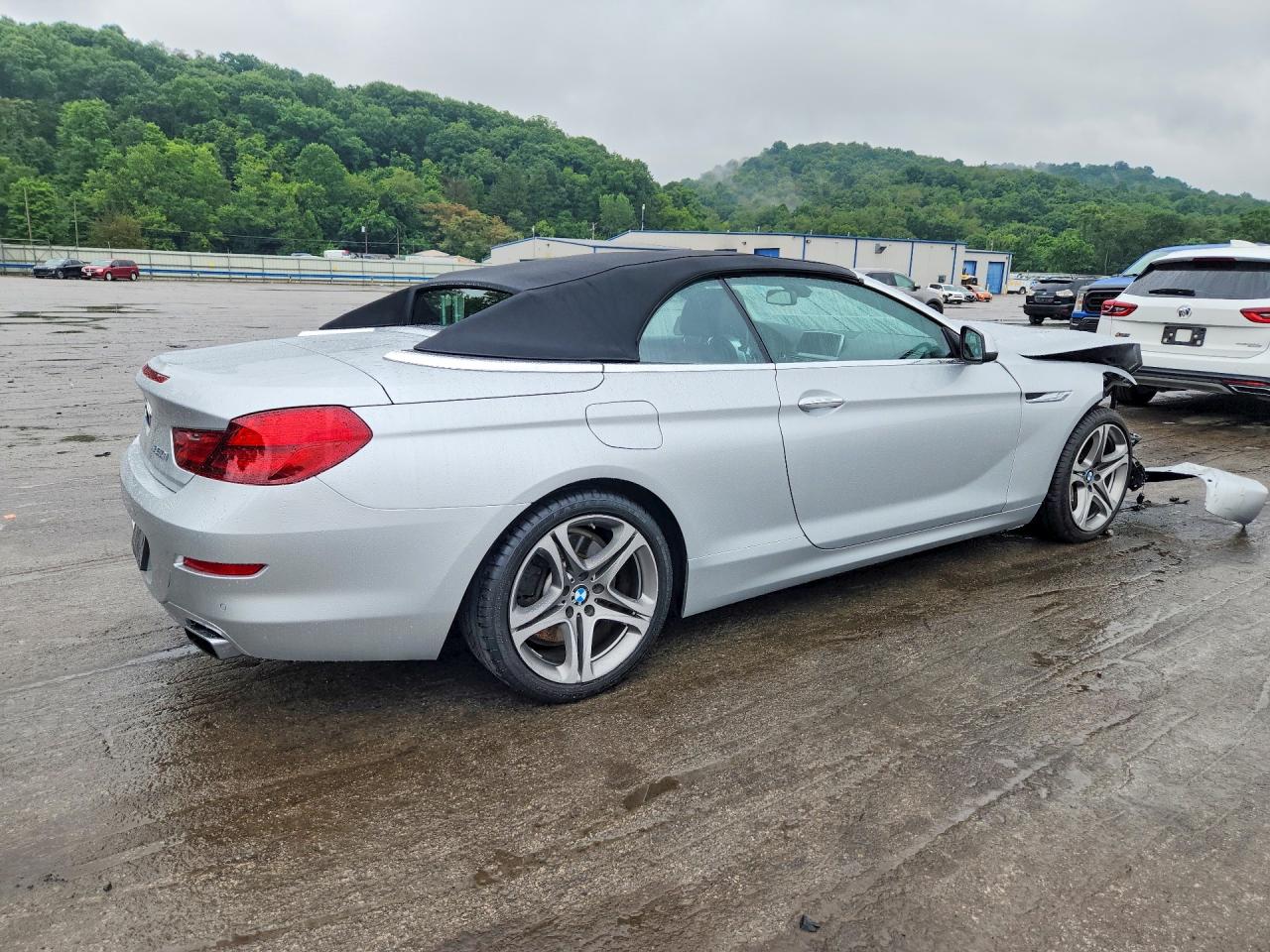 2012 Bmw 650 I Серебряный vin: WBALZ3C52CDL71991