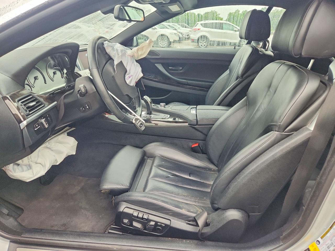 2012 Bmw 650 I Серебряный vin: WBALZ3C52CDL71991