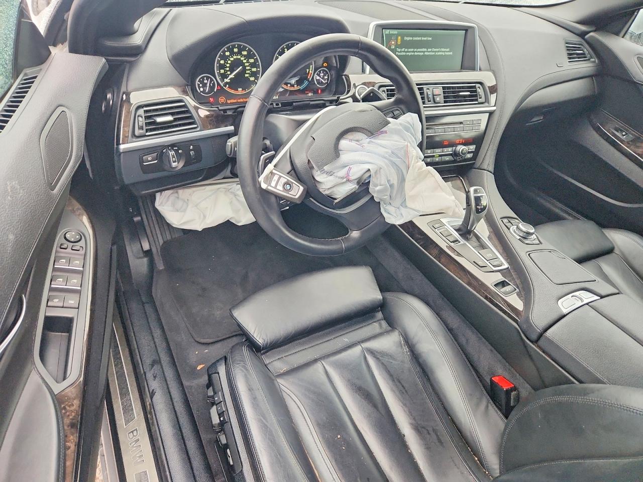 2012 Bmw 650 I Серебряный vin: WBALZ3C52CDL71991