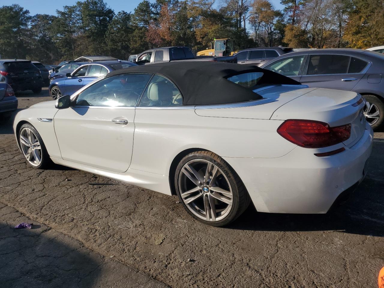 2012 Bmw 650 I Белый vin: WBALZ3C52CDL73191